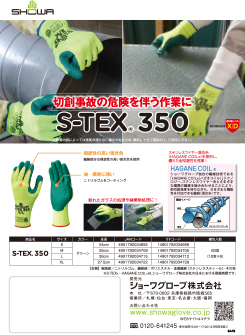 S-TEX 350 リーフレットを見る