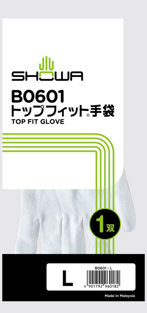 最新のデザイン 簡易包装 ショーワグローブ ショーワ トップフィット手袋 １０双パック EUB0601-10 作業手袋