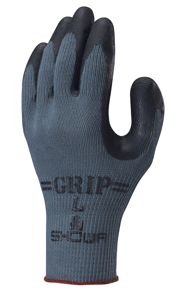 ナチュラ (業務用40セット) ショーワ 手袋グリップソフト 5双 パックグリーン L