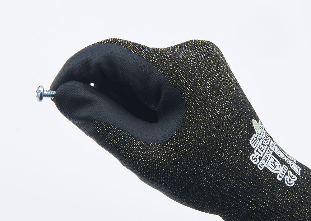 ショーワグローブ 耐切創手袋 S-TEX 581 Sサイズ ブラック 人気新品