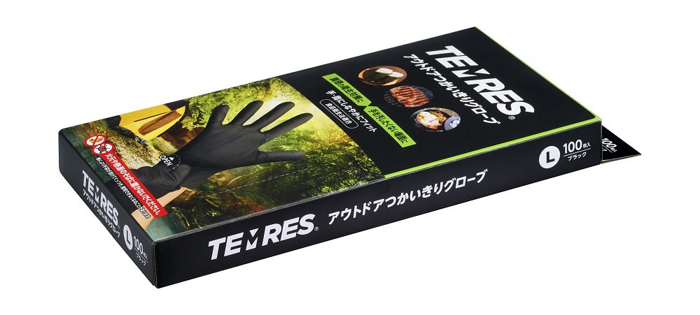 TEMRES アウトドアつかいきりグローブ 100枚入 | SHOWA