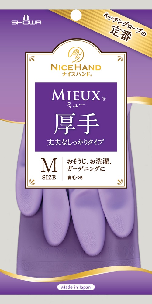 （まとめ）ショーワグローブ ナイスハンドミュー薄手 L グリーン NHMU-LG 1セット（10双）〔×10セット〕 代引不可 ナイスハンドミュー薄手 手袋 | ショーワグローブ | MISUMI(ミスミ)