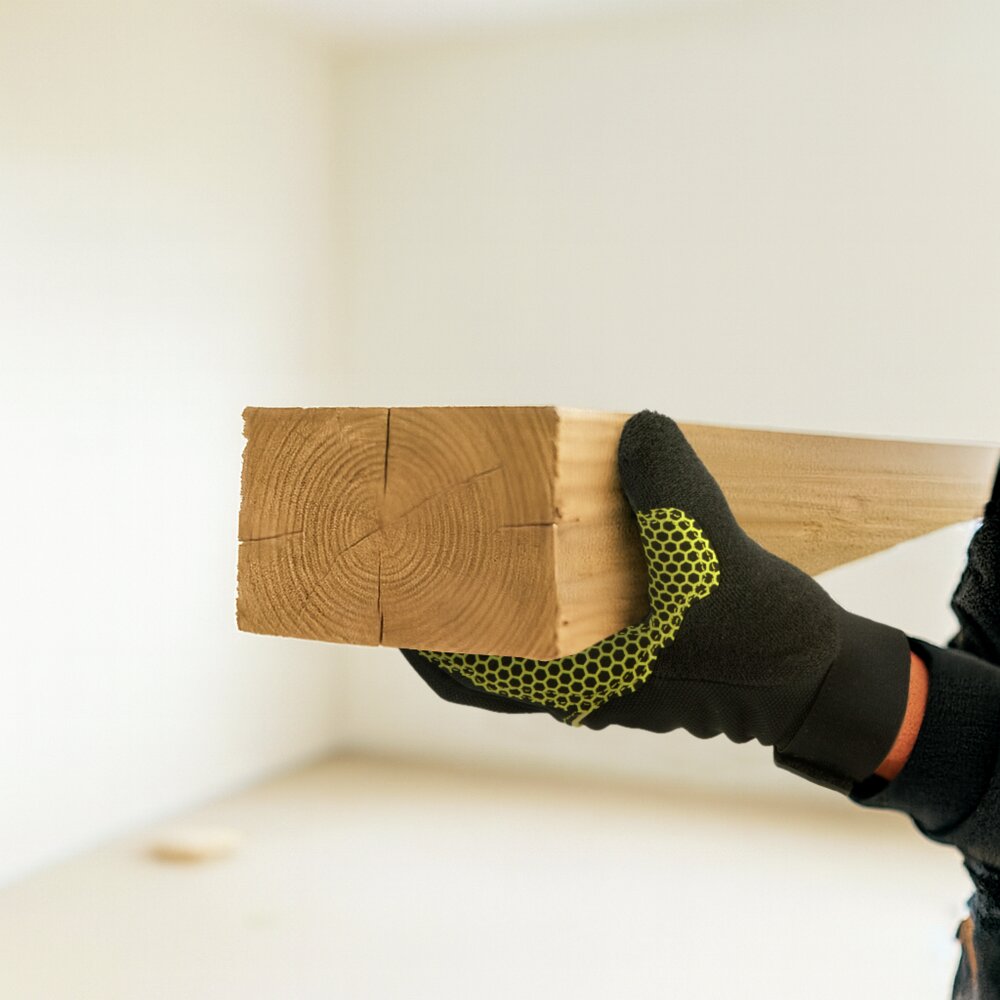 指股補強による高い耐久性