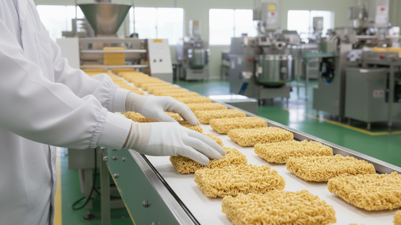 食品衛生法適合の背抜き手袋